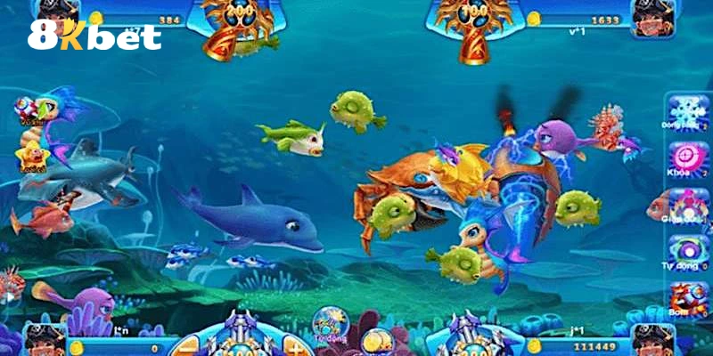 Phòng chơi phổ biến của bắn cá Đại Thần